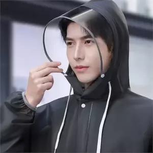 남성 우비 가벼운 전신 비옷 남성 레인코트 방수 오토바이 활동복 캡모자 라이딩 성인