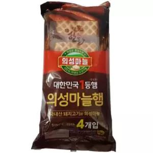 빠른 배송 의성마늘햄 축산가공식품 축산 롯데푸드 440G 110Gx4입 햄 서치D1