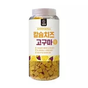 강아지 간식 프리바이오틱스 칼슘치즈고구마 450g
