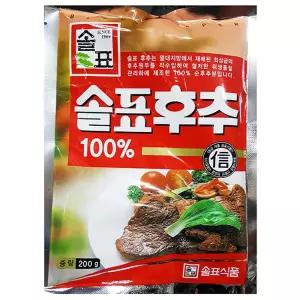흑후추가루 (솔표 200g)X50