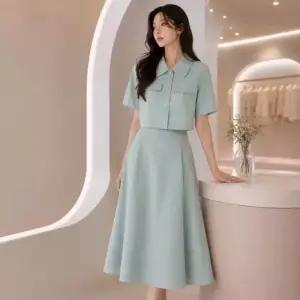 제이제이지고트 자수 플레어 원피스+재킷 세트 GR6A0OP821 1158116