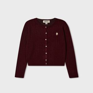 [AK수원점] [후아유] 여성 Steve High Gauge Wool Cable Cardigan WHCKG4912F