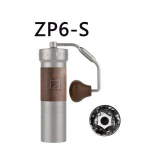 1Zpresso ZP6 S 수동 커피 그라인더 휴대용 밀 48mm 스테인레스 스틸