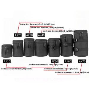 디럭스 카메라 가방 DSLR 케이스 소프트 패딩용 방수 파우치