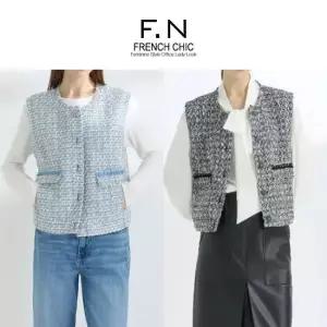 [에프엔] F.N 트위드 베스트 M251