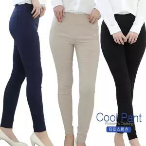 21수 BFL 9부 여성여름바지 슬립핏 밴딩 아이스팬츠