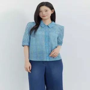 지센 [26SS] 멀티체크 셔츠 LCWSQ531