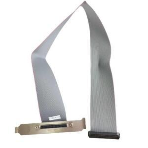 데스크탑 SCSI 68 P 핀 캐비닛 하드 디스크 어레이 데이터 케이블 브래킷 암-수 유연함