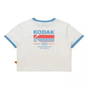 코닥 브리즈팝 빅그래픽 반팔 티셔츠 우먼 IVORY K6222LRS54IVR 6402561
