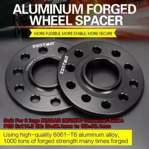 허브스페이스 휠 스페이서 어댑터 INFINITI G35 G37 I30 I35 J30 M35 용 5x114.3 66.1-73.1 슈트 3mm 5mm 8