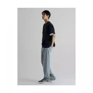 에잇세컨즈 8SECONDS 경량 에센셜 세미와이드핏 데님 팬츠 스카이 블루 456321CM8Q 488636