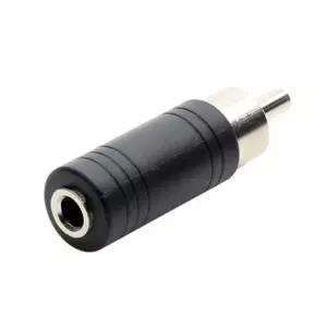 SW0012 스테레오 3.5(F) to RCA(M) 젠더 3.5파이 이어폰잭을 RCA숫으로 변환
