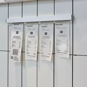 IOWFK91CA 정리 30cm 영수증 메모 홀더 서류 명함 책상 꽂이 일반형 빌지