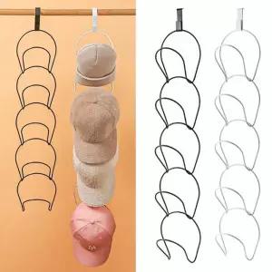 [아우트_6818]벨트정리 모자 걸이 2개 도어 행거