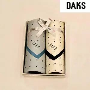 [하프클럽/닥스ACC]  DKD09 닥스 남녀2매 나염 손수건 세트