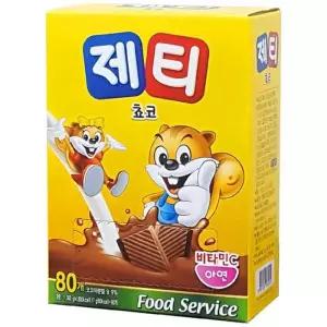 제티 초코렛맛 80T 코코아 (1360g) 쿠키 바나나