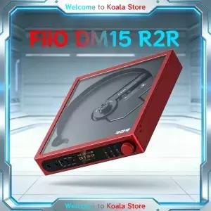 FiiO DM15 휴대용 스테레오 CD 플레이어 (트루 24비트 R2R DAC 고출력 출력 USB/CD 하이파이 오디오 HD