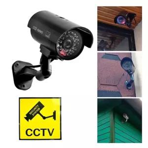 가짜 방범 카메라 회전형 모형 CCTV 매장 연출용