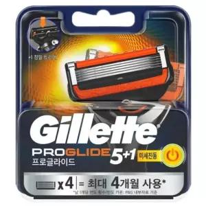작업용 다용도 생활용품 파워4개입 면도날 철물 질레트 프로글라이드 132444
