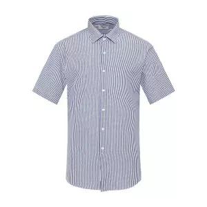 매장정품 renoma 23SS]런던 스트라이프 반소매 클래식셔츠 [RZUSG1030-NY] 1986464