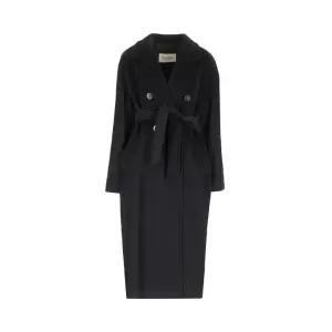 [명품] 26FW 여성 MADAME 마담 아이콘 더블 코트 블랙 MADAME 003