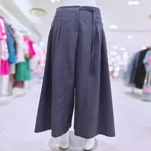 [AK원주점] [르니앤맥코이] 옆주름 벨트끈포인트 와이드 슬랙스 MN09SL002