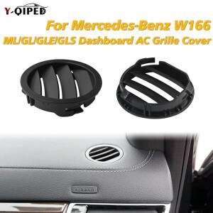 메르세데스 벤츠 W166 W292 ML GL ML350 GL400 GLE450용 자동차 좌우 에어컨 AC 통풍구 그릴 트림 커버