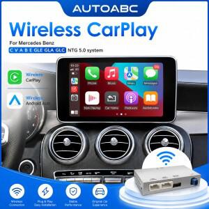 메르세데스 벤츠 C 클래스 GLC W205 V W447 NTG5.0 안드로이드 오토 에어플레이 GPS BT용 무선 카플레이 인
