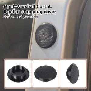 4PCS 자동차 C-타입 B-필러 스톱 플러그 커버 OpelVauxhall Corsa 장식 액세서리용 방진 및 녹 방지