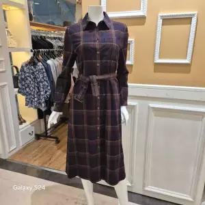 [하프클럽/BCBG]BCBG 비씨비지 가을26 두아리 체크 원피스 B6C8O633