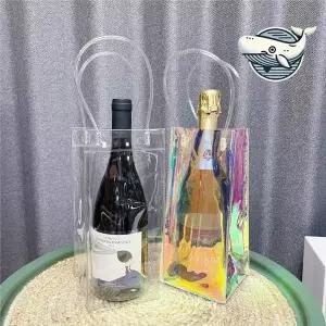 투명 와인 보냉백 세련된 칠링 바스켓 와인