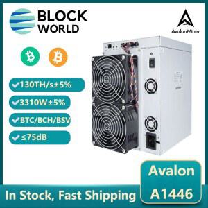 사용된 아발론 A1446 130Th/s 3310W 암호화 비트코인 채굴기 아발론 BTC 채굴기 A1446 아식 채굴기 BTC 채굴 성능이 아발론 A1346 A1246 A1166보다 뛰어남