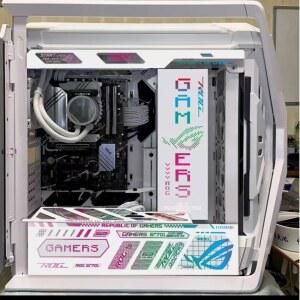 Asus GR701 케이스용 ARGB 조명 패널 키트 모드 로그 하이페리온 레이저 게이머 캐비닛 슈라우드 라이트 보드 수리 플레이트 5V 아우라 싱크