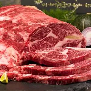 블랙앵거스 탑초이스 등심 스테이크 500g
