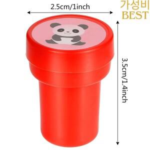 10pcs 셀프 잉크 스탬프용 모듬 장난감 웃는 얼굴 인감 스크랩북 DIY 페인팅 사진 앨범 장식