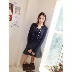 GLANZGLOW 베이비 도트 가디건 세트 (3컬러) 2385968