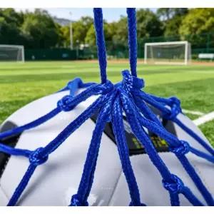 1Pc 축구공 훈련용 메쉬 가방은 청소년 및 성인에게 적합합니다 축구 보조 장비