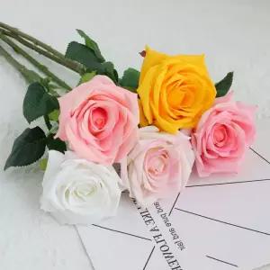 북유럽장미꽃 장미조화 인조꽃 인테리어 장식 꽃꽂이 모형꽃 생화같은 조화꽃 SIS-456