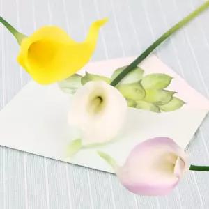 백합릴리꽃 백합꽃 백합조화 인조꽃 인테리어 장식 꽃꽂이 모형꽃 생화같은 SIS-476