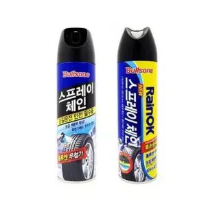오너클랜 WL 겨울철 눈길 운전 스프레이 체인 500ml 스노우체인 스노우체인 자동차안전 자동차편의