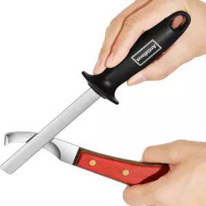 안티디얼스 발굽 칼 연마기 5인치 대장장이 도구 다이아몬드 코팅된 호닝 로드로 절단 날카롭게 유지