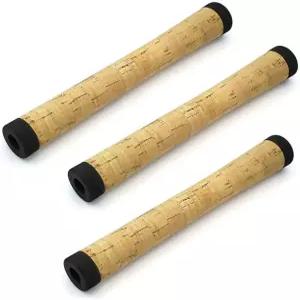 TEAMWILL 3PCS 낚싯대 손잡이 복합 코르크 그립 DIY 조립 수리 초경량 소프트 키트