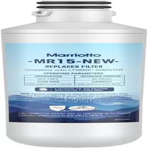 냉장고용 마리오토 워터 필터 LT1000PC 교체 MDJ64844601 ADQ747935 필터(1팩)와 호환 가능