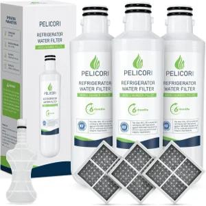 PeliCori LF29H8330S Water Filter Comible with LRSXS2706V LRMXS2806S LRFS28XBS LRFWS2906V LRFXC2416S