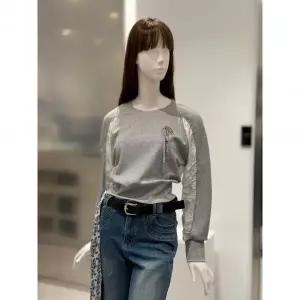 한정수량 (에고이스트)우븐 패치 레터링 스 티셔츠ES3CL360 2823610