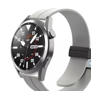 갤럭시워치46mm 42mm D버클 자석식 실리콘밴드 스트랩