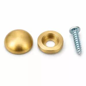 황동 돔형 장식 나사못 캡 세트