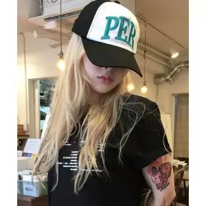 Permanentarchive 5-PANEL PER CAP TWO-TONE BLACK 2390779