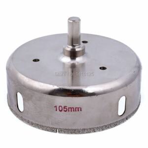 105mm 4-1/8인치 다이아몬드 홀쏘 화강암 드릴 비트 코팅된 석재 커터 도구 (석재, 대리석, 유리, 세라믹