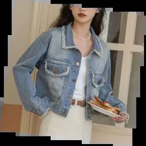 트렌드청자켓 스타일리시 데님 자켓 데일리 룩 캐주얼 핏 남녀 공용 패션 아이템